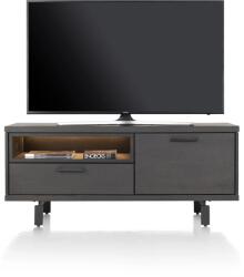  Comoda TV Ridgefield neagra 140/42/60 cm (46377-CAN)