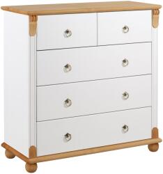  Comoda alb natur Tessin 90/38/88 cm (15465636) Comoda