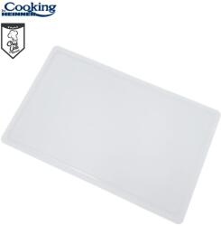 Heinner Tocator Cu Sant Haccp Gn1/1, 53x32.5x2 Cm, Alb, Cooking By Heinner (hr-adr-532sab) - Technodepo Tocator