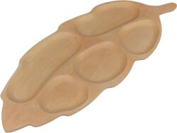 A T E L I E R 49 Platou lemn 5 compartimente, 71x32 cm , Tava Rustica pentru Aperitive (ATE49-PLF5CMP) Tava