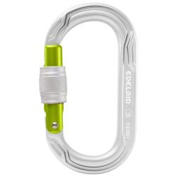 EDELRID Carabinieră EDELRID Oval Power 2500 Screw, argintiu ()