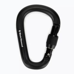 Black Diamond Carabinieră Black Diamond PEARLOCK SCREWGATE, negru