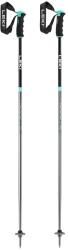 LEKI Bețe LEKI Neolite Airfoil pentru femei, gunmetal black/light turquoise (115 cm)