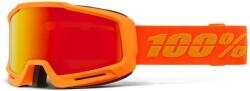  Ochelari 100% OKAN, fluo orange/HiPER mirror red