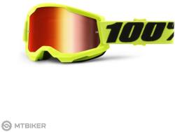 100% % LOSS 2 ochelari, Lentila Fluo/Galben/Rosie Oglinda