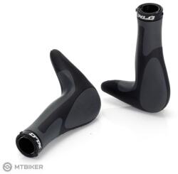 XLC Manșoane XLC Hitch GR-G16 cu capete integrate, 285 g, negru/gri