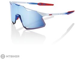  Ochelari 100% Hypercraft Total Energies, matte white/metallic blue