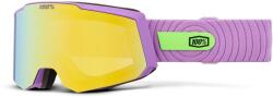  Ochelari 100% SNOWCRAFT S, smoothie/HiPER mirror yellow gold