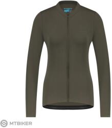Shimano Tricou damă Shimano Kaede Thermal Long, verde (M)