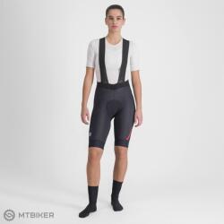Sportful Pantaloni scurți damă Sportful Fiandre NoRain, cu bretele, negri (M)