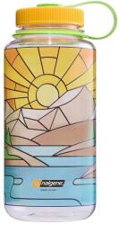 Nalgene Bidon Nalgene Wide Mouth, 1 l, clear stained glass river