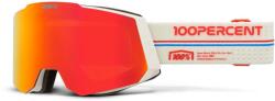 Ochelari 100% SNOWCRAFT, launch/mirror red lens