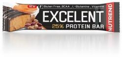 Nutrend Baton proteic NUTREND Excelent, 85 g (arašidové maslo v čokoláde)
