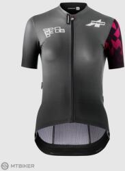 ASSOS Tricou damă ASSOS DYORA RS S9 SPEED CLUB, gri/roz (L)
