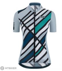 Santini Tricou damă Santini SLEEK RAGGIO, argintiu (XL)