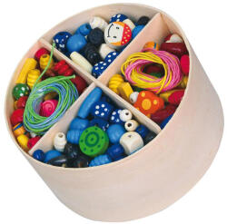 Viga Toys Kreatív fából készült gyöngykészlet Viga