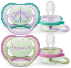 Philips Baba cumi Ultra air Night Avent 0 - 6 hónap - 2 darab lány - babamamakozpont