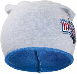 NEW BABY Gyerek őszi sapka New Baby In-line szürke - kék - babamamakozpont