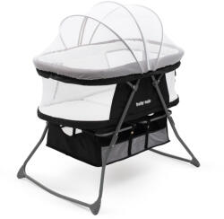 Baby Mix Összecsukható bölcsőágy DreamyNest Baby Mix fekete - babamamakozpont