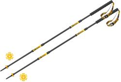 Grivel Bețe Grivel TRAIL Three, galben/negru (130 cm)