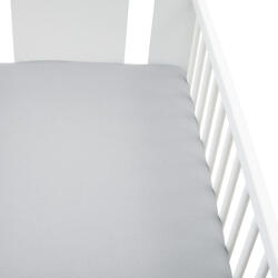 New Baby Jersey lepedő kiságyba New Baby 120x60 szürke