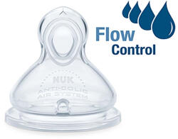 Nuk Cumi Flow Control Nuk 6-18 h 2 db, RAKTÁRON