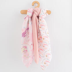 New Baby Pamut pelenka nyomtatással New Baby 70x80 cm 3 db LÁNY - babamamakozpont