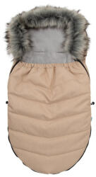 NEW BABY Gyermek lábzsák NEW BABY szőrmével bézs - babamamakozpont