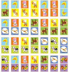 Viga Toys Dominó fa játék Viga