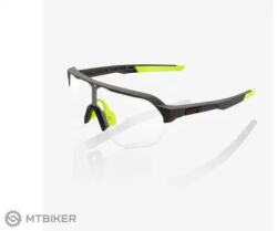  Ochelari 100% S2, soft tact cool grey/photochromic