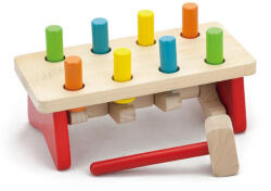 Viga Toys Fa kalapálós asztal gyerekeknek Viga multicolor