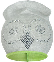 NEW BABY Tavaszi sapka New Baby bagoly szürke - zöld - babamamakozpont