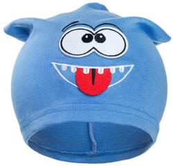 NEW BABY Gyerek őszi sapka New Baby manó világos kék - babamamakozpont