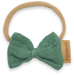 NEW BABY Puha muszlinból készült fejpánt csecsemőknek New Baby mint - babamamakozpont