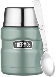 Thermos Termoska Thermos pentru mâncare cu ceașcă și lingură pliabilă, 470 ml, duck egg