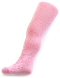 NEW BABY Gyerek jacquard harisnyanadrág New Baby rózsaszín - babamamakozpont