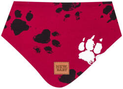 NEW BABY Baba pamut nyaksál New Baby mancsát sötét rózsaszín S