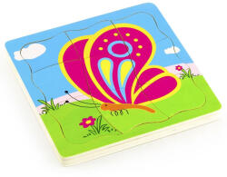 Viga Toys Fa puzzle Viga lepke fejlődése