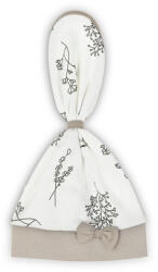 Nicol Baba pamut sapka-sál Nicol Ella fehér - babamamakozpont