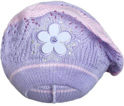 NEW BABY Kötött sapka New Baby lila - babamamakozpont