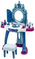 Baby Mix Gyermek zenélő fésülködőasztal jégvilág fénnyel és székkel BABY MIX