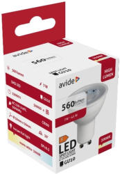 Avide Led Spot Alu+Plastic 7W Gu10 36° Ww 3000K (ABGU10WW-7W-NBA)