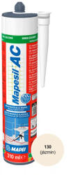 Mapei Mapesil AC 130 jázmin 310ml ecetsavas szilikon hézagkitöltő sziloplast 4811191IT (4813091IT)