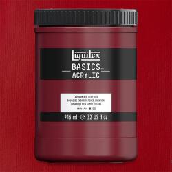 Liquitex Basics akrilfesték, 946 ml - 311, cadmium red deep hue