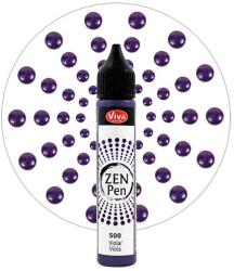 Viva Decor Zen Pen pöttyöző festéktoll, 28 ml - viola