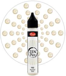 Viva Decor Zen Pen pöttyöző festéktoll, 28 ml - kagylóhéj
