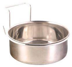 TRIXIE Fém Madáretető Kalitkába - Praktikus Etető Kis Testű Madaraknak (150 ml, Ø7 cm)