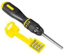 STANLEY K&93 Többbites Csavarhúzó Racsnival + 10 Bit