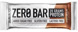 BioTechUSA Fehérjeszelet, gluténmentes, 50g, BIOTECH USA "Zero Bar", dupla csokoládé (KHEBIOUSA78)