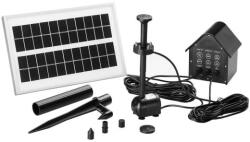 Debau Napelemes szökőkút 260 liter/óra 140 cm emelési magasággal világító szökőkút távirányítóval (SZOKOKUT_SZINES)